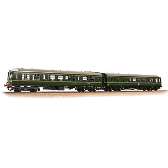 Branchline [OO] 32-900C Class 108 2-Car DMU - BR Green (Speed Whiskers)