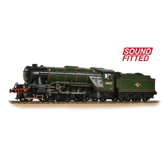 Branchline [OO] 35-202SF LNER V2 60847 'St Peter's School' BR Lined Green (Late Crest) (Sound Fitted)