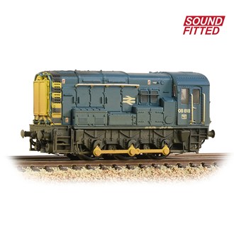 Graham Farish [N] 371-015DSF Class 08 08818 BR Blue [W] (Sound Fitted)