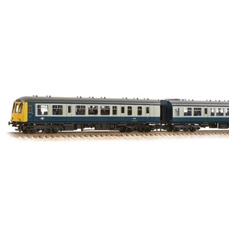 Graham Farish [N] 371-877A Class 108 2-Car DMU - BR Blue & Grey