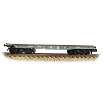 Graham Farish [N] 373-351 WD 40T 'Parrot' Bogie Wagon - LMS Grey