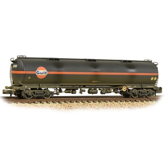 Graham Farish [N] 373-562 BR 102T TEA Bogie Tank Wagon 'Gulf' Black [W]