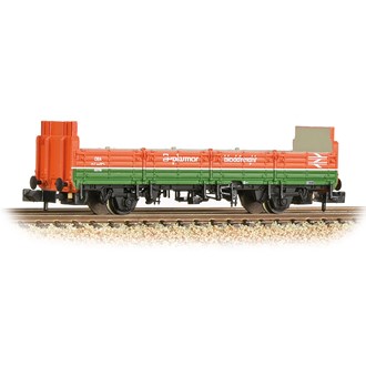 Graham Farish [N] 373-627D BR OBA Open Wagon High Ends BR Plasmor Blockfreight