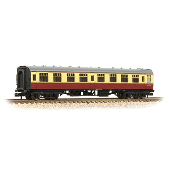 Graham Farish [N] 374-060D BR Mk1 SK Second Corridor BR Crimson & Cream