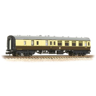 Graham Farish [N] 374-189C BR Mk1 BSK Brake Second Corridor BR (WR) Chocolate & Cream