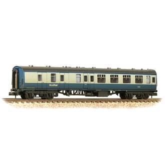 Graham Farish [N] 374-197 BR Mk1 BSK Brake Second Corridor BR Blue & Grey (ScotRail) [W]