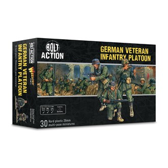 Bolt Action 3: German Veterans Infantry Platoon