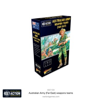 Bolt Action Australian Army (Far East) Weapons Teams