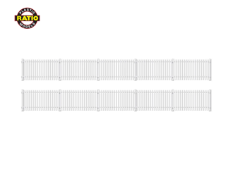 Ratio 421 OO GWR Station Fencing white
