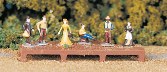 Bachmann USA 42335 [HO] Old West Figures (6 pcs)