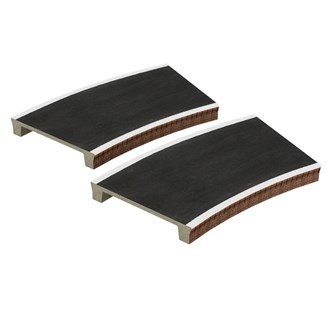 Scenecraft 44-0007 [OO] 1:76 Curved Platforms