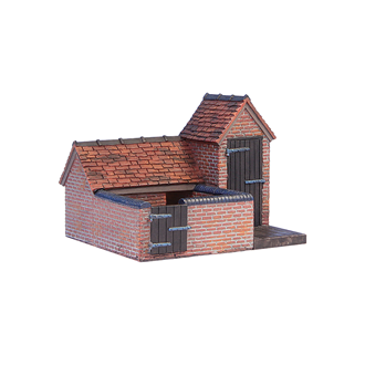 Scenecraft 44-0058 [OO] 1:76 Pig Sty