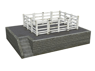 Scenecraft 44-0081 [OO] 1:76 Stone Cattle Dock