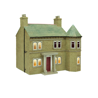 Scenecraft 44-0084 [OO] 1:76 Hampton Lodge with Lights