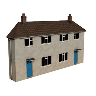 Scenecraft 44-0202 [OO] 1:76 Low Relief Municipal reinforced concrete housing