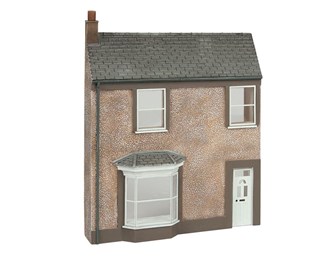 Scenecraft 44-0203 [OO] 1:76 Low Relief Pebble Dash Terrace House