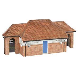 Scenecraft 44-0209 [OO] 1:76 Low Relief Pagoda Roof Toilet