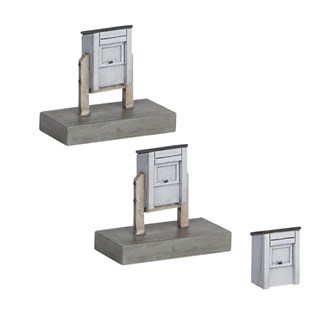 Scenecraft 44-0501 [OO] 1:76 Wooden Relay Boxes