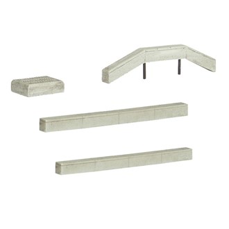 Scenecraft 44-0507 [OO] 1:76 Lineside Troughs and Catchpits