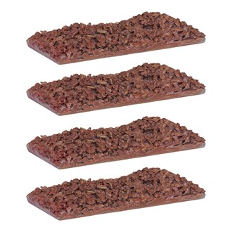 Scenecraft 44-0516 [OO] 1:76 Ironstone Loads for 24T Hopper Wagons (x4)