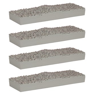 Scenecraft 44-0517 [OO] 1:76 Ballast Loads for MFA Hopper Wagons (x4)