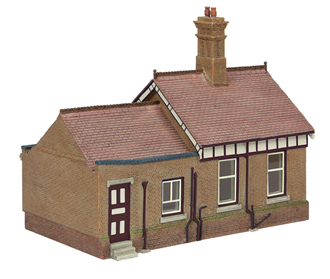 Branchline (OO) 44-091C Bluebell Office and Store Room - Crimson and Cream