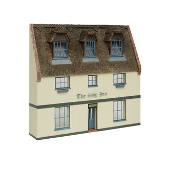 Scenecraft 44-286 [OO] 1:76 Low Relief 'The Ship Inn' Pub