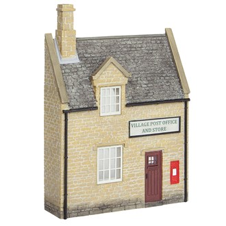 Scenecraft 44-296 [OO] 1:76 Low Relief Honey Stone Post Office and Shop
