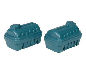Scenecraft 44-500 [OO] 1:76 Plastic Bunded Tank (Pack of 2)