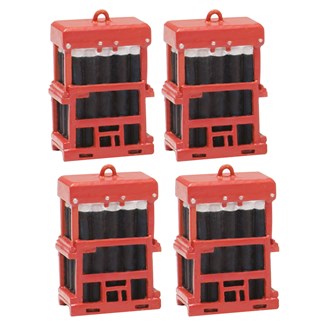 Scenecraft 44-537 [OO] 1:76 Caged Gas Bottles (x4)
