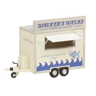 Scenecraft 44-571 [OO] 1:76 Fresh Fish Stall 57mm x 35mm x 30mm