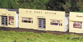 Bachmann USA 45144 [HO] Plasticville Post Office - Classic Kit