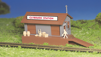 Bachmann USA 45171 [HO] Plasticville Freight Station - Classic Kit