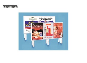 Modelscene 5040 OO Hoardings - Modern Era