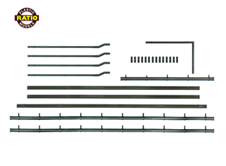 Ratio 538 OO Gutters & Downpipes Building Accessories Kit