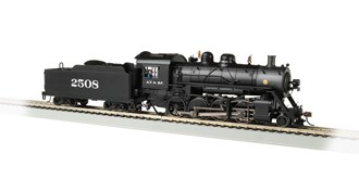 Bachmann USA 57905 [HO] Baldwin 2-8-0 Consolidation - Santa Fe #2508 (DCC Sound Value)