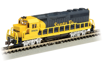 Bachmann USA 63563 [N] EMD GP40 Diesel - Santa Fe #3808 (with Dynamic Brakes)