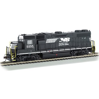 Bachmann USA 66802 [HO] EMD GP38-2 Diesel - Norfolk Southern #5555 (DCC Sound Value)