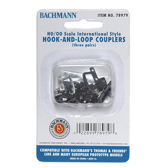 Bachmann USA 78979 [HO] Hook and Loop Couplers E-Z Mate MkII