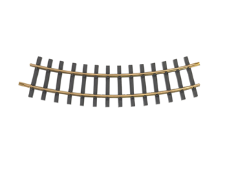 Bachmann USA 94653 [Large] 4' Diameter Curved Section - Brass Track