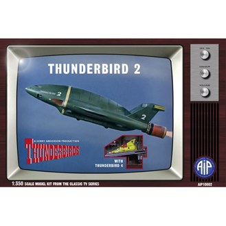 Adventures in Plastic AIP10002 1:350 Thunderbird 2 with Thunderbird 4