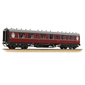 Branchline [OO] 34-412A LNER Thompson Composite Corridor in BR Maroon