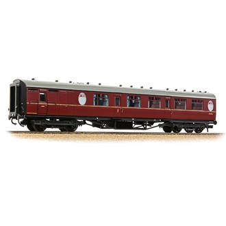 Branchline [OO] 34-437A LNER Thompson Brake Composite Corridor in BR Maroon