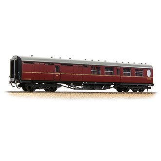 Branchline [OO] 34-462A LNER Thompson Brake Second Corridor in BR Maroon