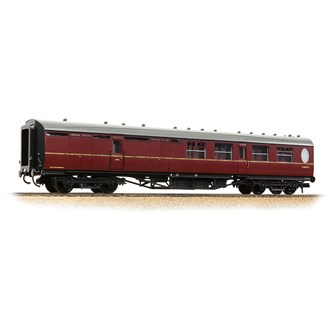 Branchline [OO] 34-462 LNER Thompson Brake Second Corridor in BR Maroon