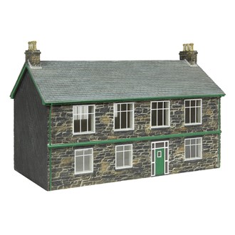 Scenecraft 44-0170G [OO] 1:76 Harbour Station Main Hall - Green