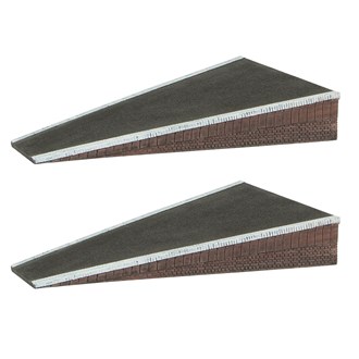 Scenecraft 44-0162 [OO] 1:76 Narrow Platform Ramps (x2)
