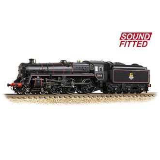 Graham Farish [N] 372-727BSF BR Standard 5MT with BR1B Tender 73100 in BR Lined Black (Early Emblem)