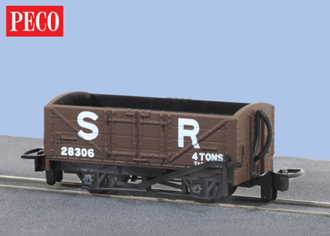 Peco GR-201D OO-9 Open Wagon SR Livery No 28306