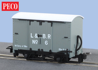 Peco GR-220D OO-9 Box Van L&B Livery No 6